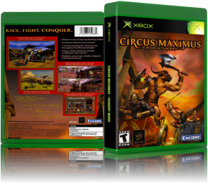 Circus Maximus - Chariot Wars (USA)3D Boxes Back Front